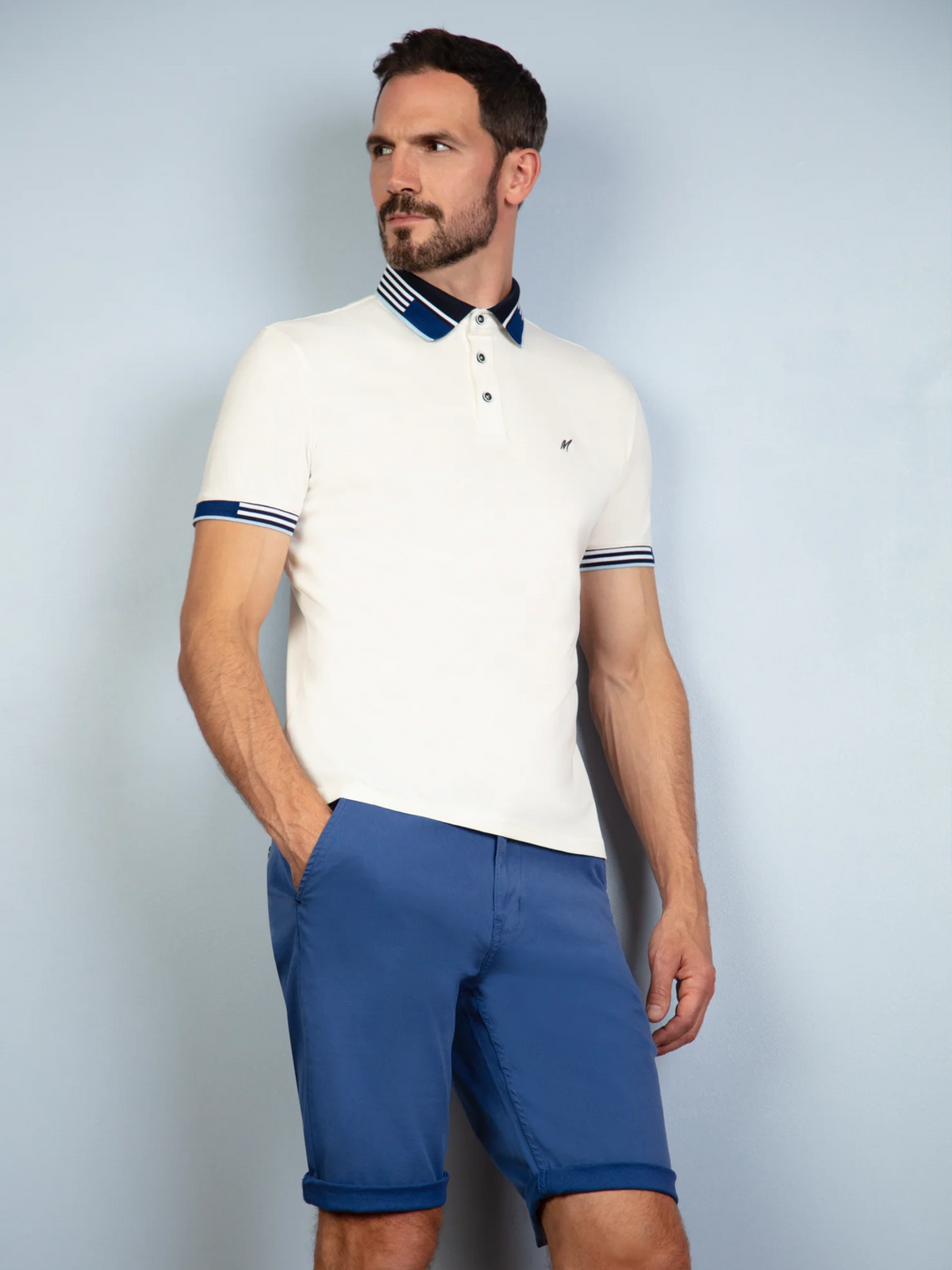 Mid Stretch Weymouth Royal Chino Shorts