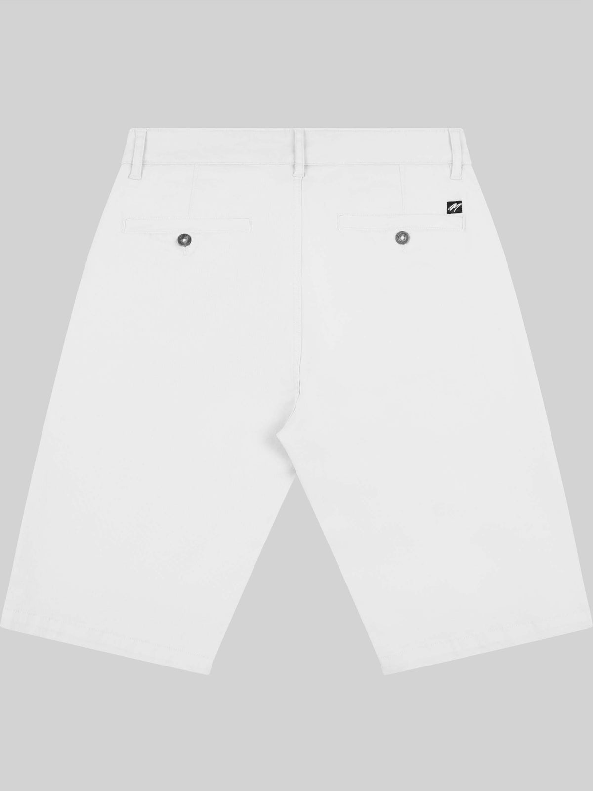 Mid Stretch Weymouth White Twill Short