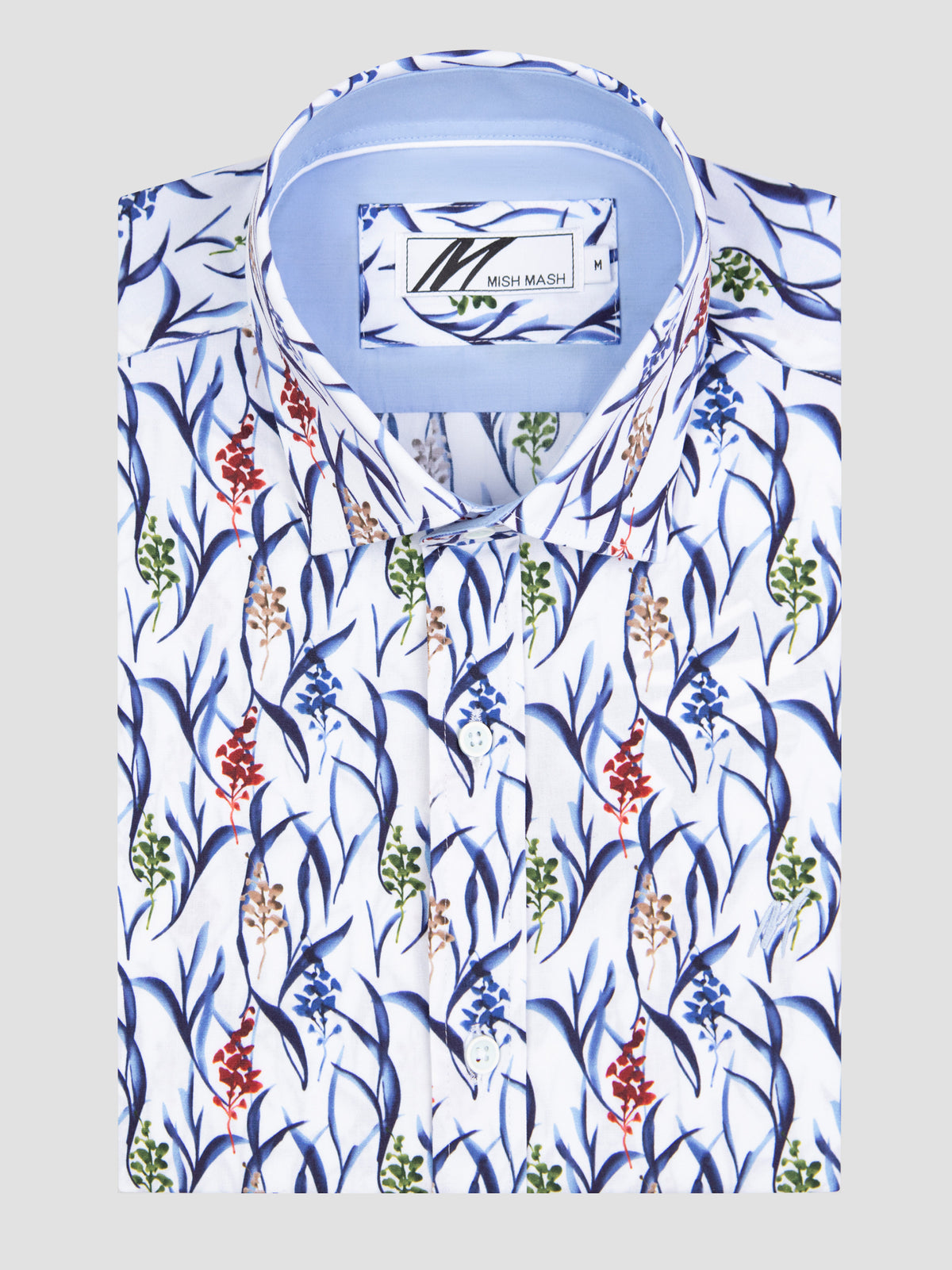 Wharf White & Sky S/S Shirt