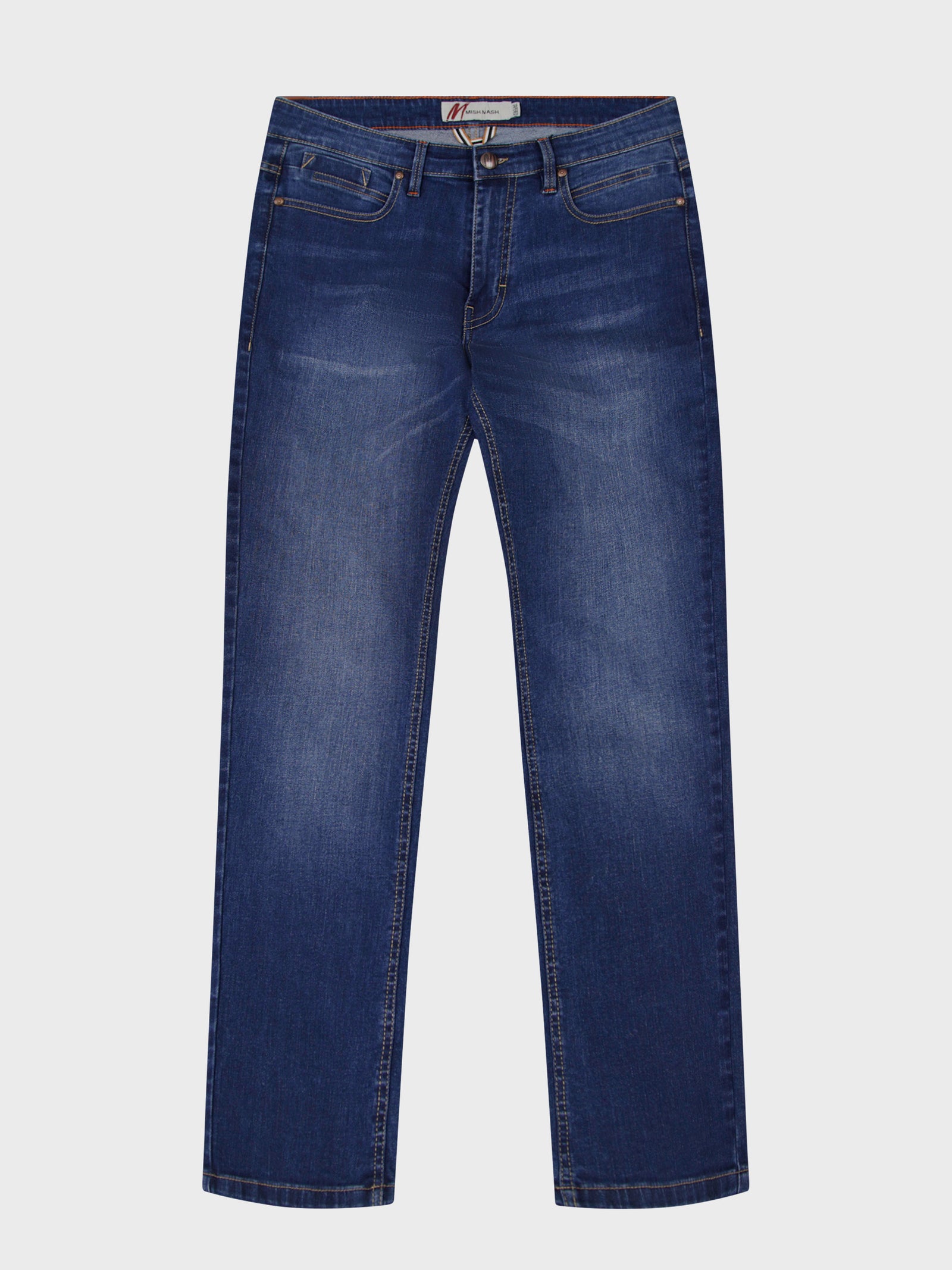 Straight Fit Zest Mid Denim Jean