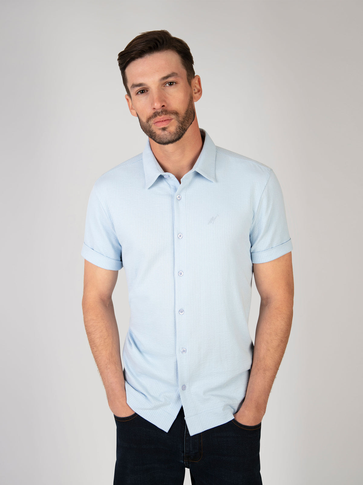 Zone Sky Blue S/S Shirt