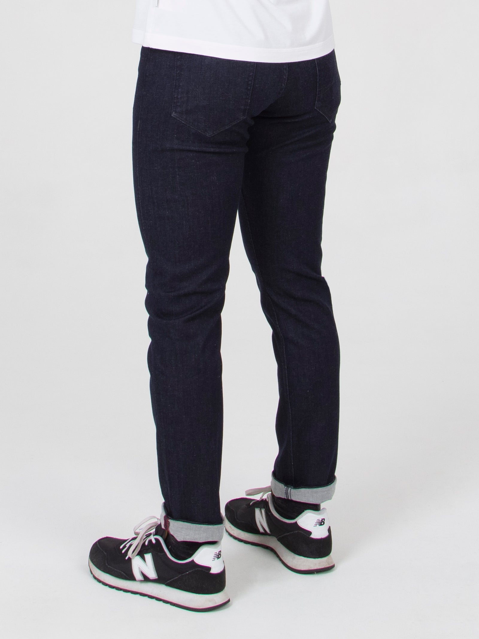 Hyper flex very stretchy comfortable mens raw look deep sea wash slim fit classic denim jean mish mash