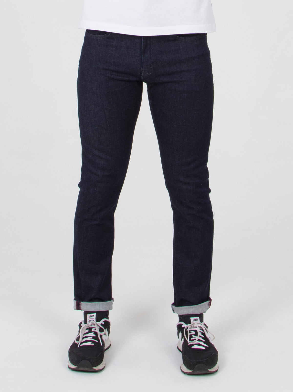 Hyper flex very stretchy comfortable mens raw look deep sea wash slim fit classic denim jean mish mash