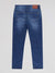 Tapered Fit Mid Stretch Lanzo Mid Denim Jeans
