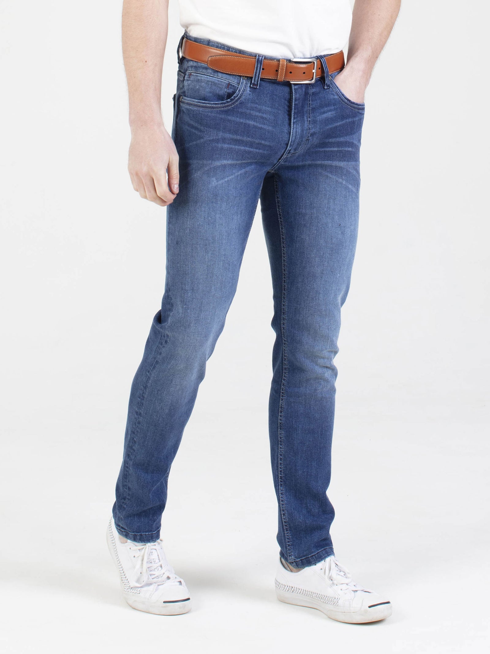 Stretch mens light wash slim fit denim jean mish mash