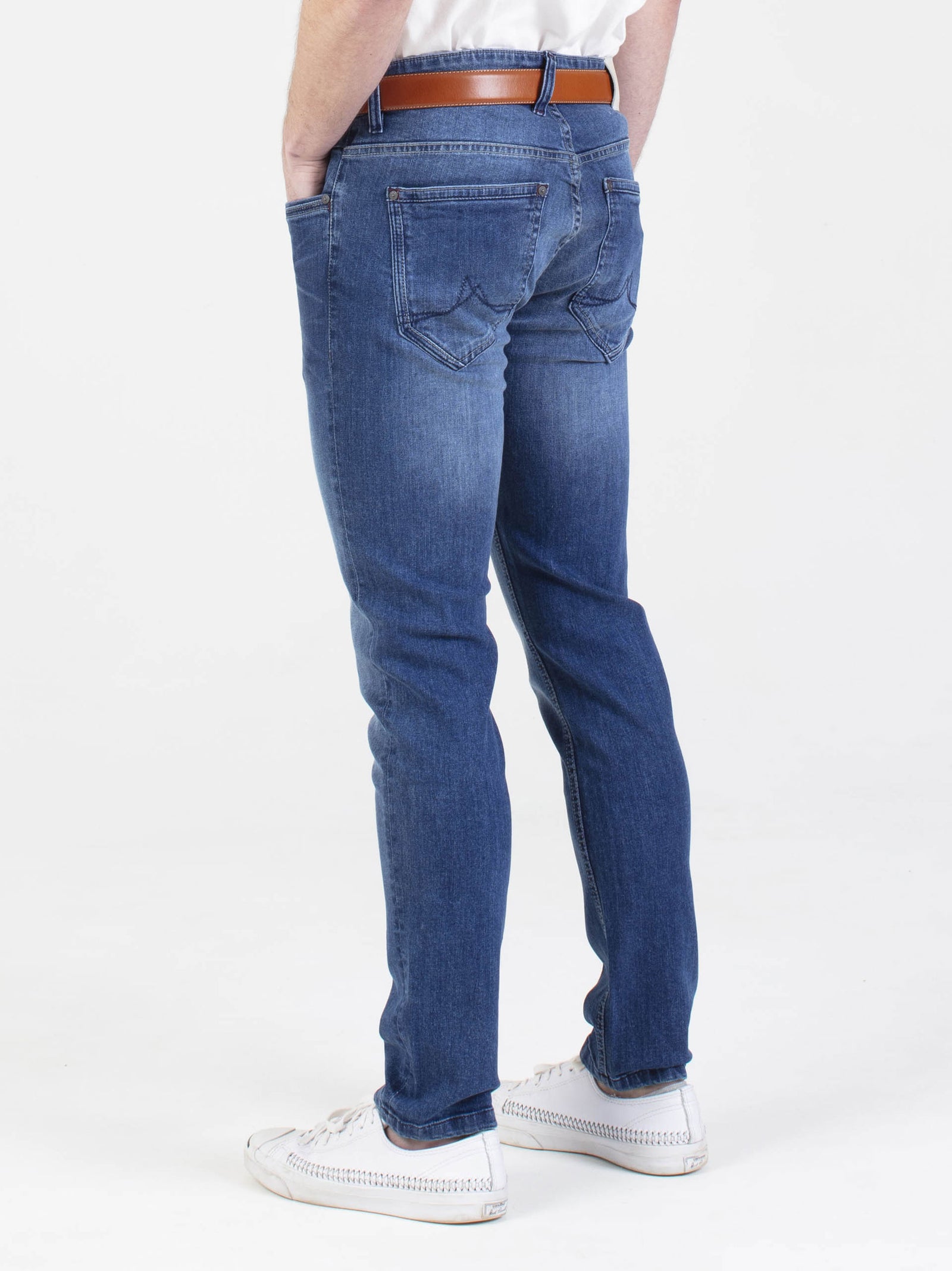 Stretch mens light wash slim fit denim jean mish mash