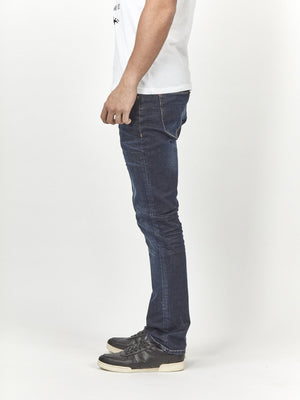 Hyper flex very stretchy comfortable mens dark wash slim fit classic denim jean mish mash