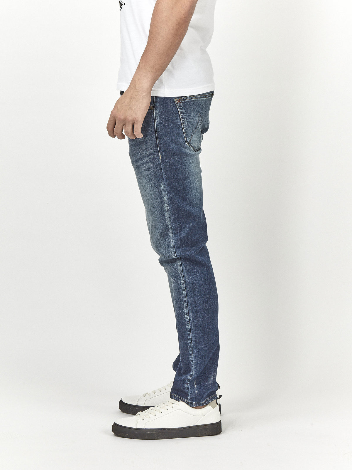 Extra stretchy comfortable mens light blue wash slim fit denim jean mish mash lot xx