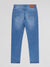 Tapered Fit Mid Stretch Bronco Light Denim Jeans