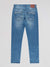 Tapered Fit Mid Stretch Humvee Light Denim Jeans