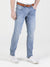 Stretch mens light wash tapered fit denim jean mish mash
