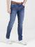 Stretch mens light wash tapered fit denim jean mish mash