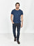 Hyper flex stretch comfortable mens classic dark wash tapered fit denim jean mish mash flex