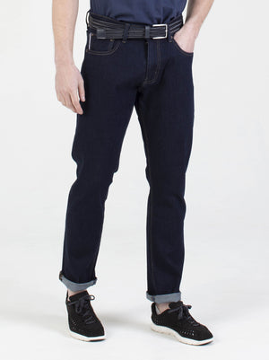Stretch mens essential classic raw look tapered fit denim jean mish mash lot xx