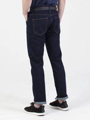 Stretch mens essential classic raw look tapered fit denim jean mish mash lot xx