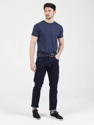 Stretch mens essential classic raw look tapered fit denim jean mish mash lot xx