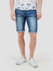 High Stretch Paul Light Denim Jean Shorts