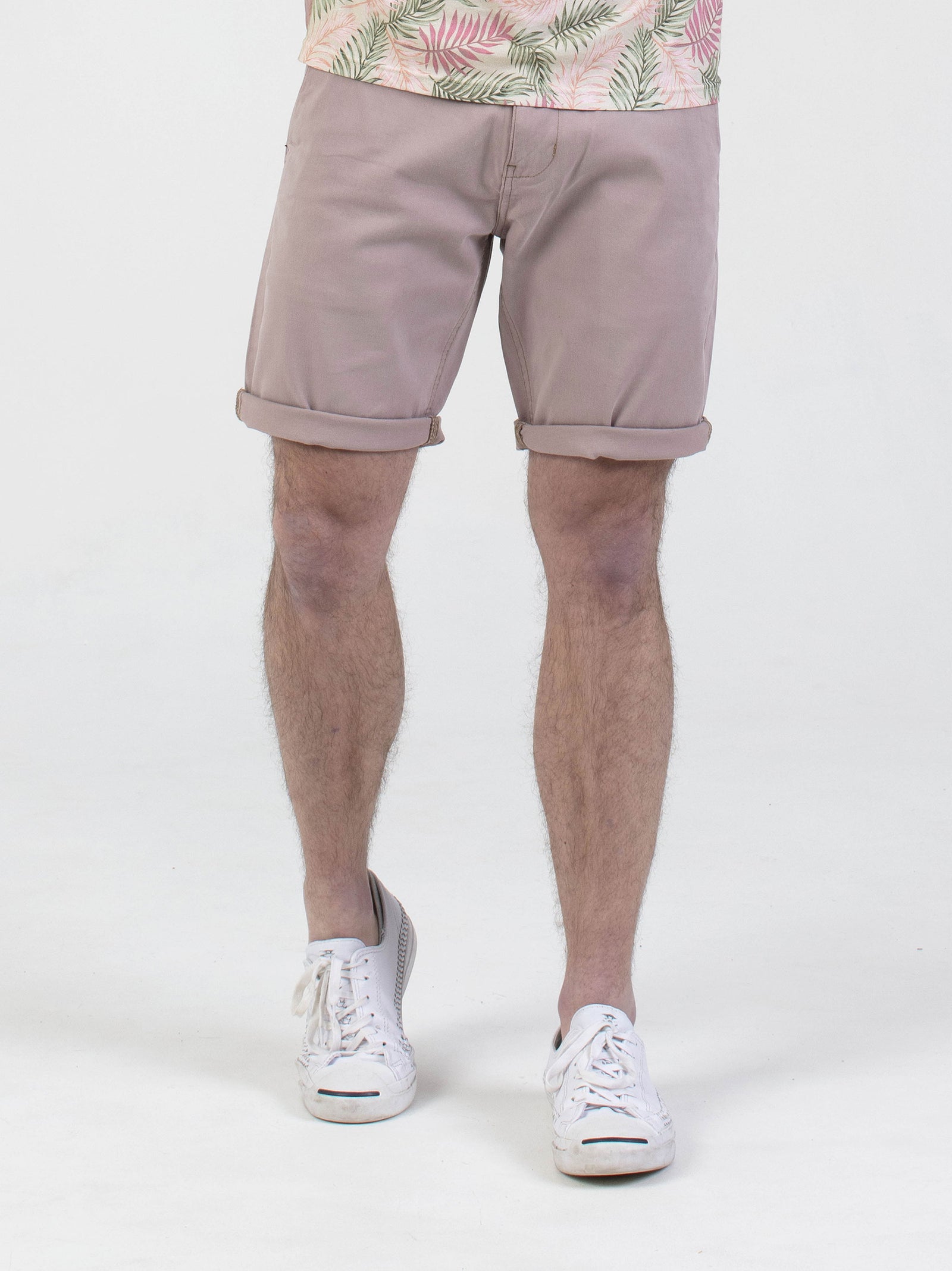 Mid Stretch Weymouth Bark Chino Shorts