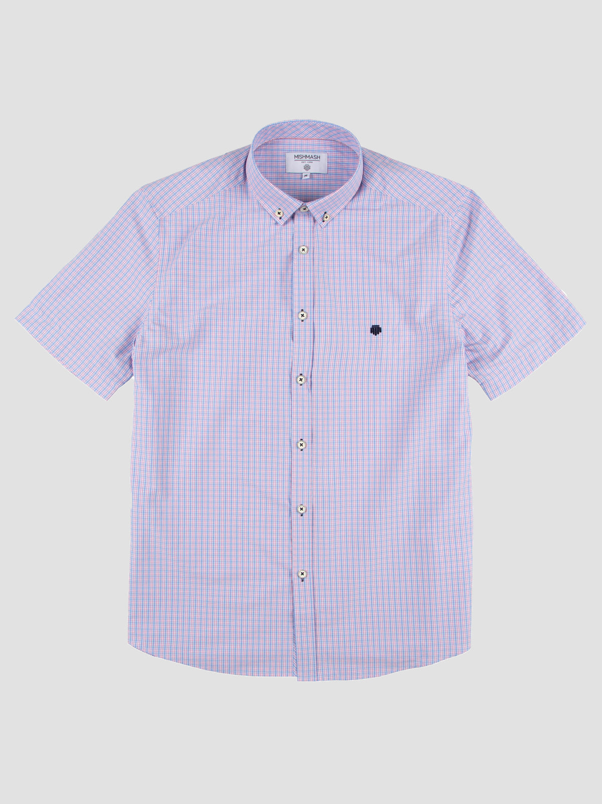 deck-pale-red-mens-check-short-sleeve-shirt-mish-mash