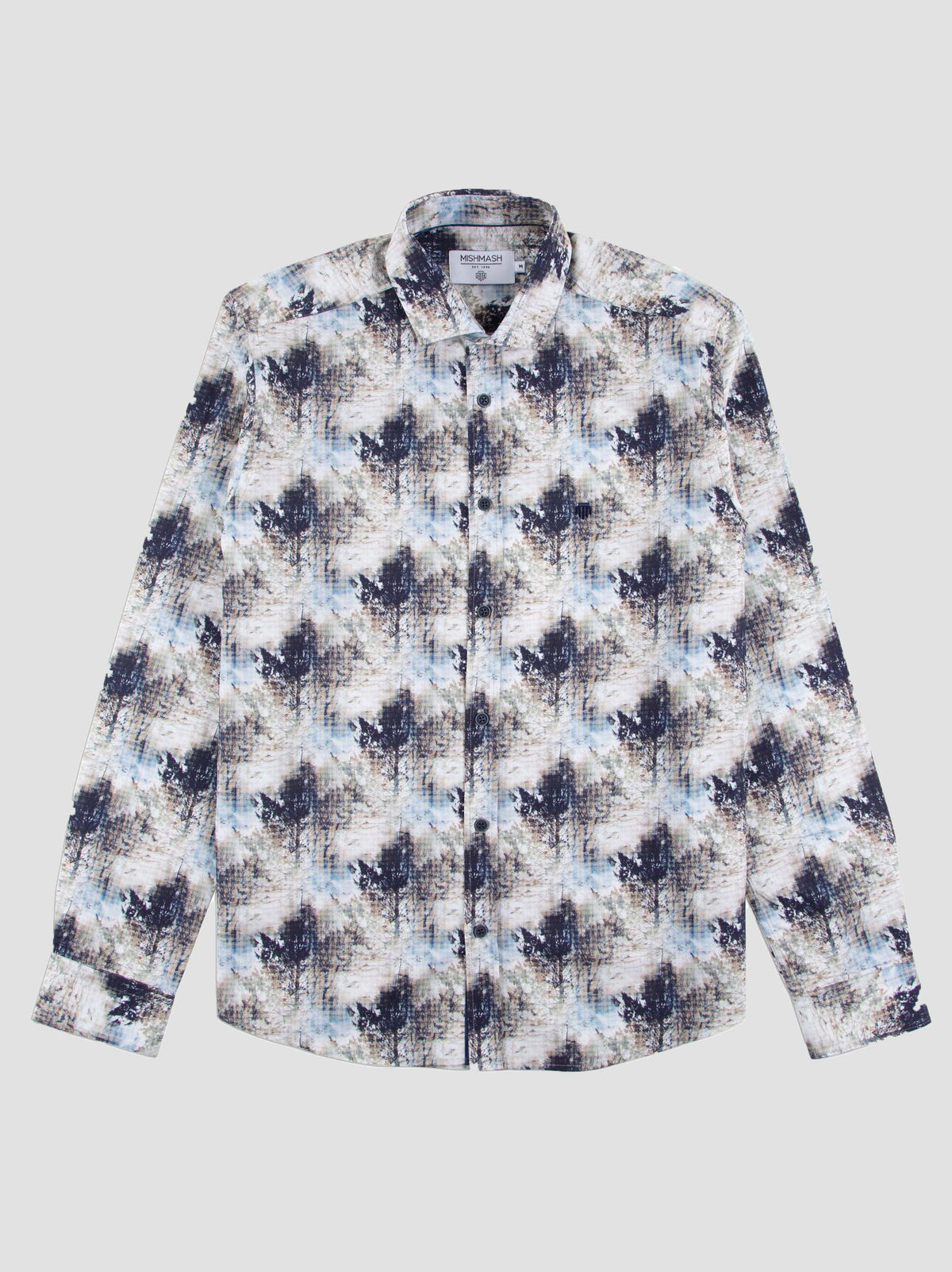 breeze-navy-printed-mens-smart-long-sleeve-shirt-mish-mash