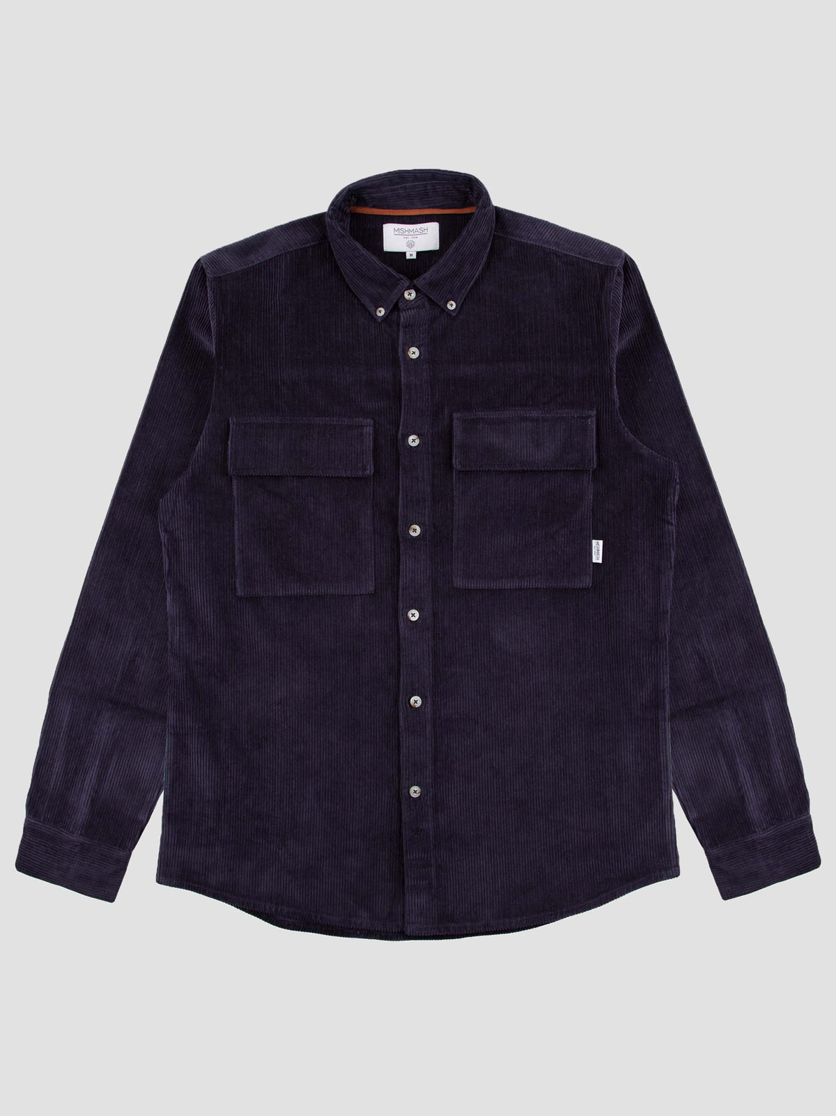 drill-navy-corduroy-mens-casual-long-sleeve-shirt-mish-mash