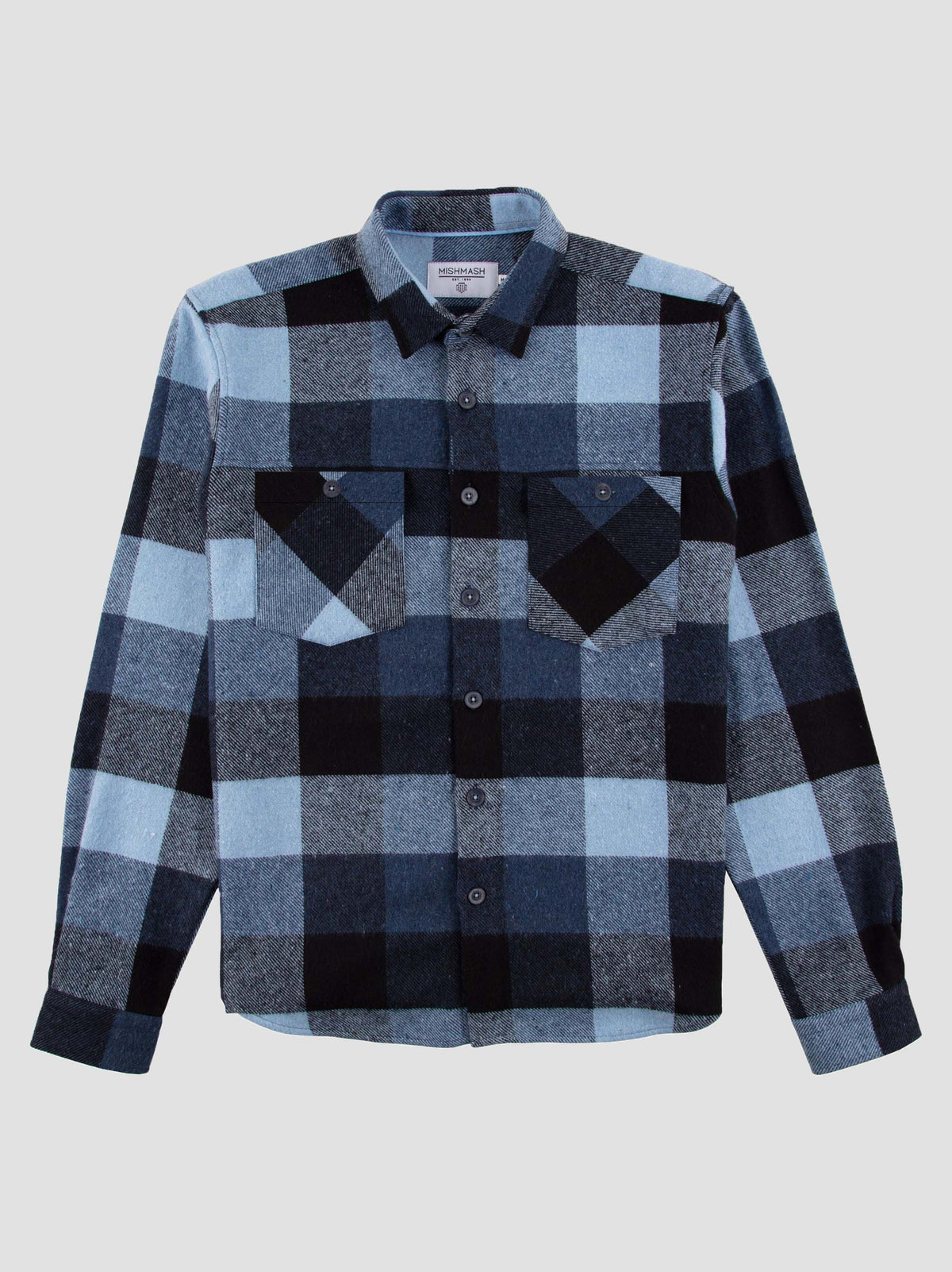 hammer-blue-check-mens-flanneled-long-sleeve-shirt-mish-mash