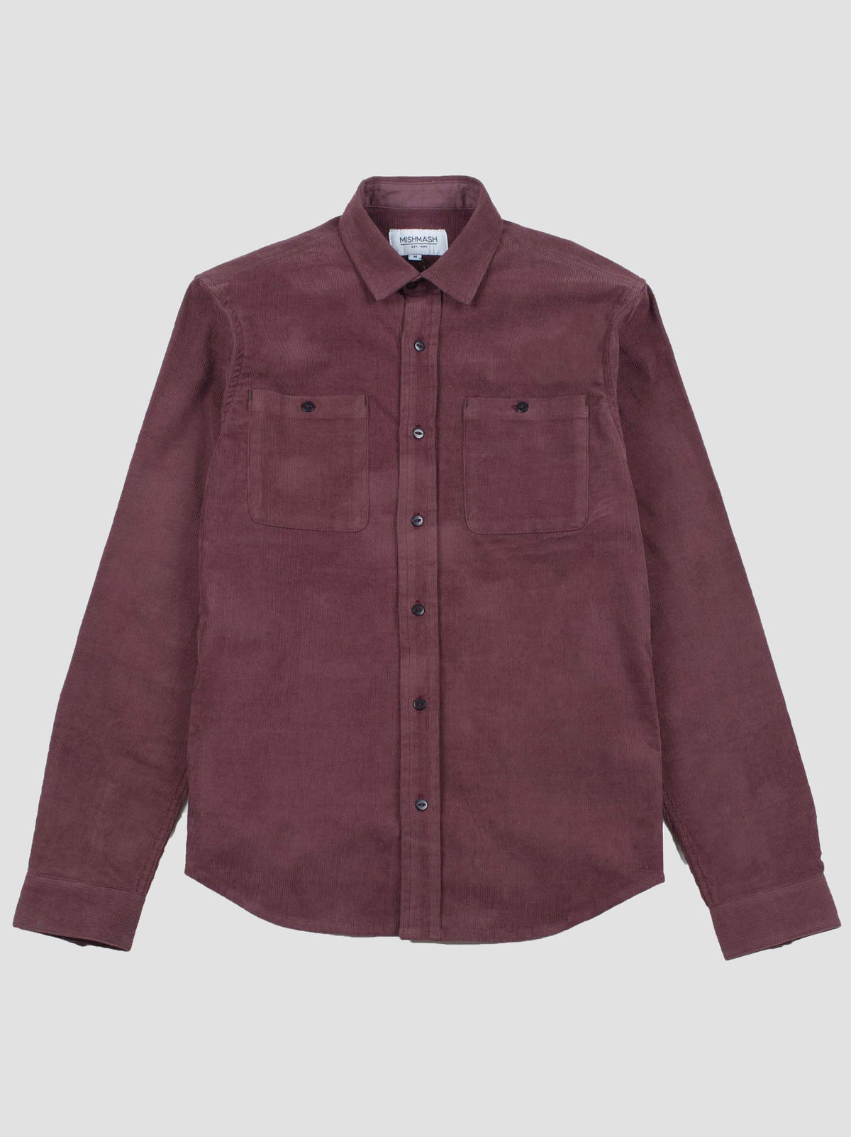 solo-burgundy-corduroy-mens-casual-long-sleeve-shirt-mish-mash