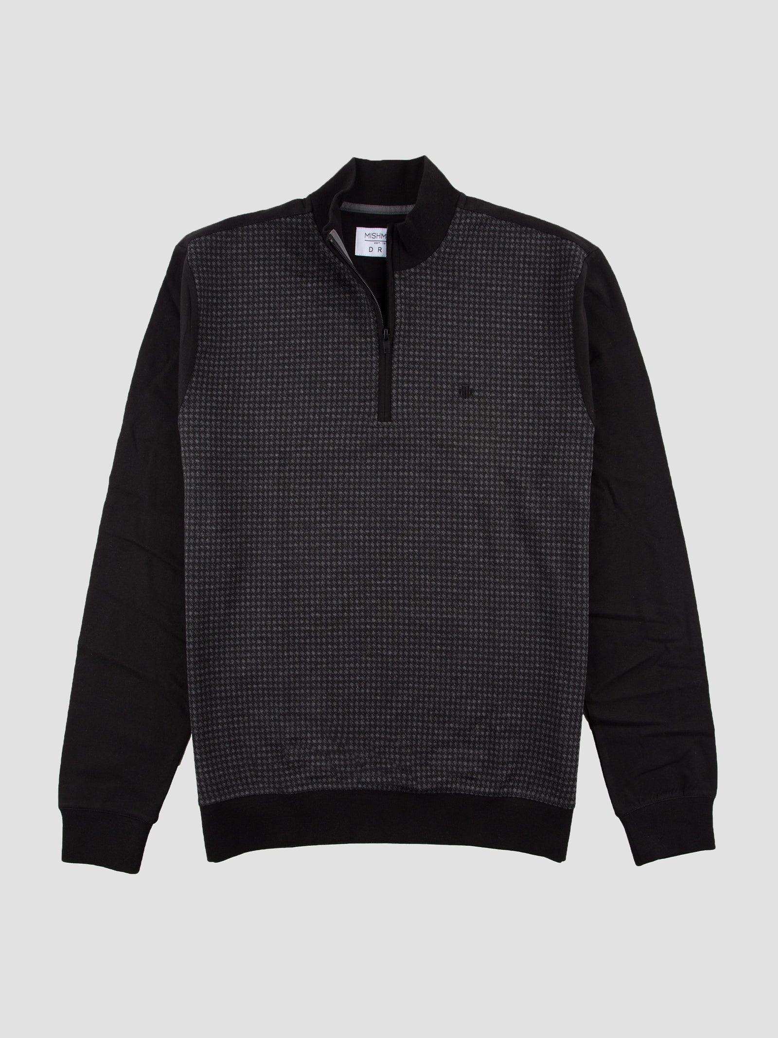 hibok-black-charcoal-mens-printed-lightweight-cotton-funnel-neck-sweater-mish-mash
