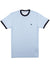 Regular Fit Raft Sky Blue Pique T-Shirt
