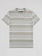 Regular Fit Tide Desert Sage Striped Pique T-Shirt