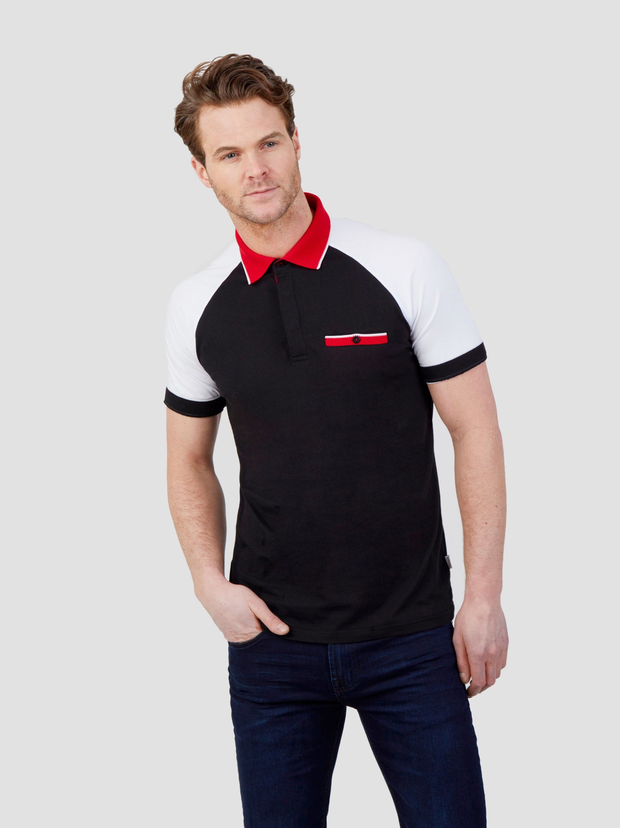 cannes-black-colour-block-raglan-mens-jersey-short-sleeve-polo-shirt-mish-mash