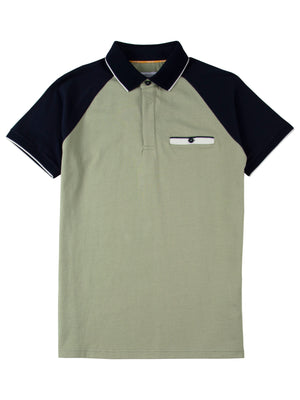 cannes-pale-green-colour-block-mens-raglan-jersey-short-sleeve-polo-shirt-mish-mash