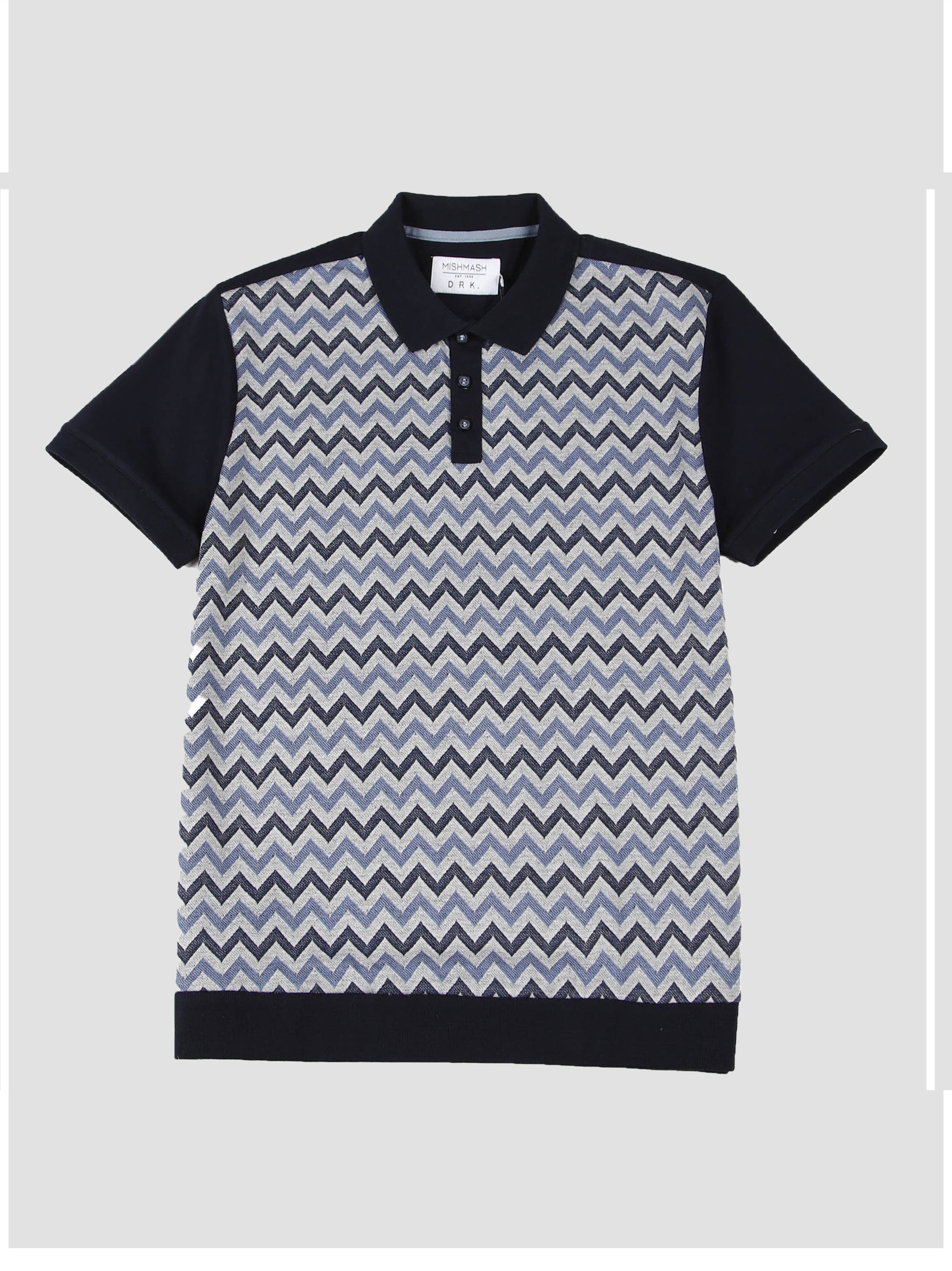 kyoto-navy-knitted-jacquard-mens-jersey-short-sleeve-polo-shirt-mish-mash