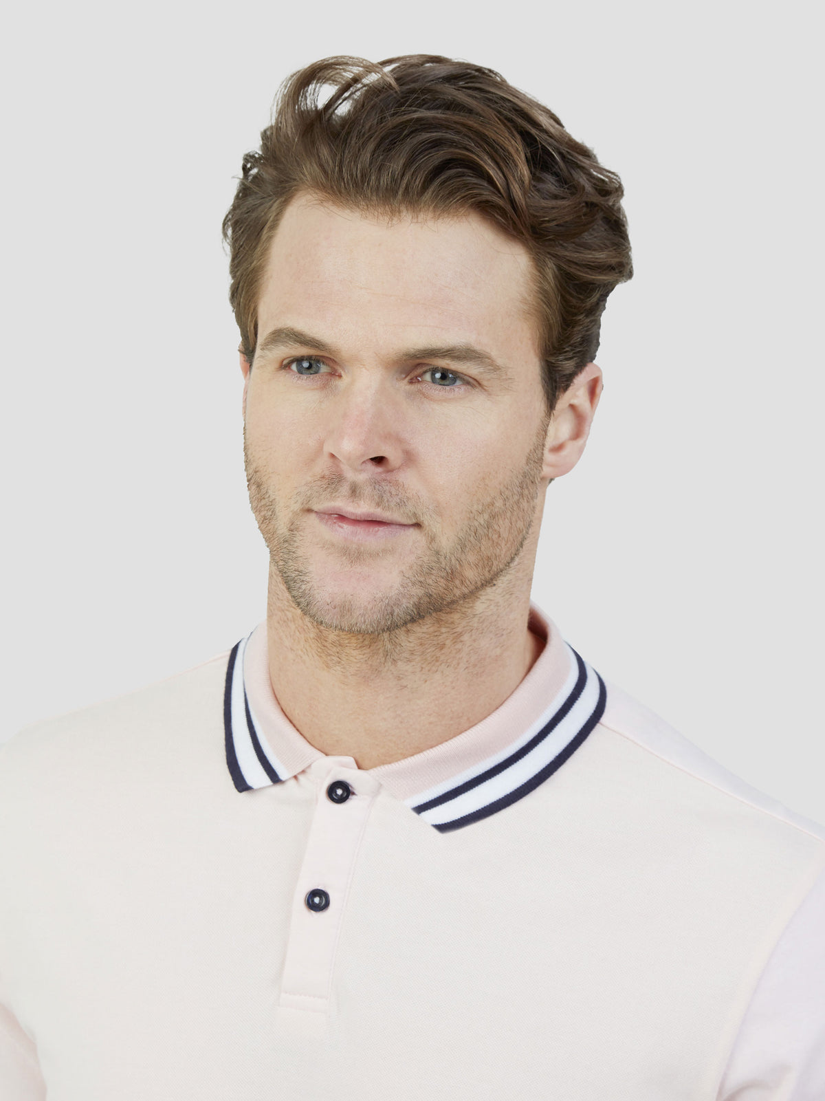 Regular Fit Sandbar Pastel Pink Pique Polo