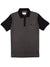Regular Fit Sirus Black Printed Jersey Polo