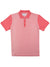 Regular Fit Sirus Pale Red Printed Jersey Polo
