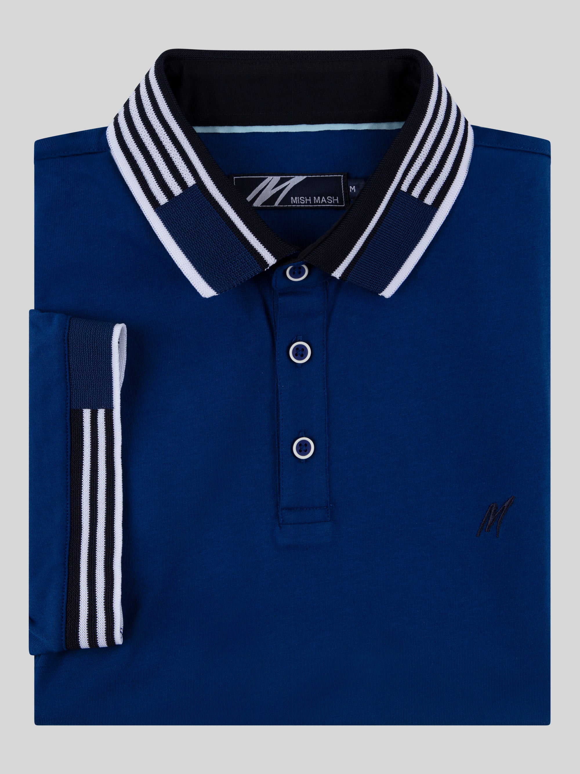 Regular Fit Oslo Deep Royal Cotton Jersey Polo