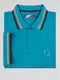 Regular Fit Raptor Teal Classic Pique Polo