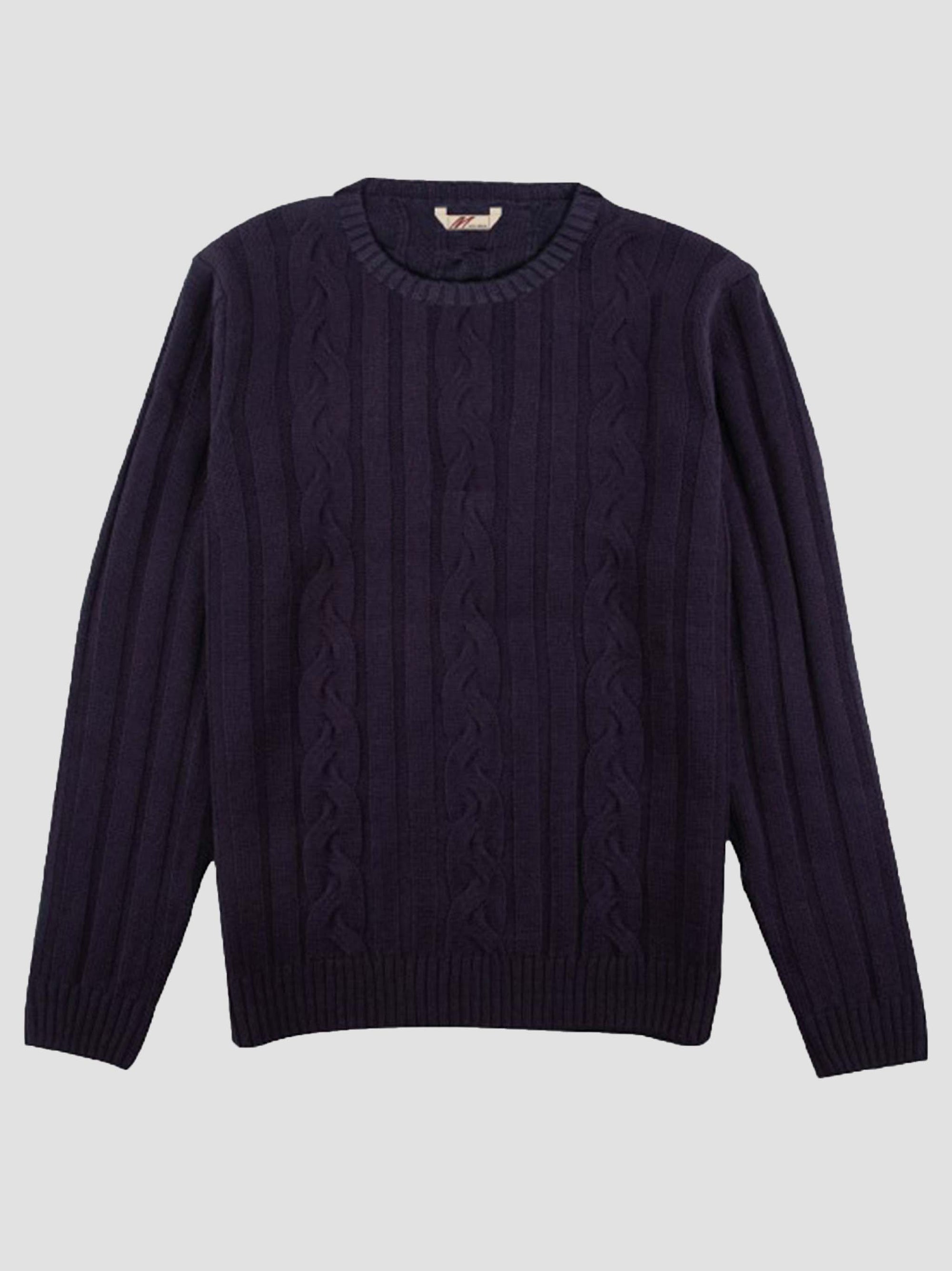 dable-navy-knitted-mens-crew-neck-long-sleeve-knitted-sweater-mish-mash