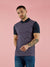 Regular Fit Noro Navy Printed Jersey Polo
