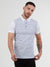 Regular Fit Noro White Printed Jersey Polo