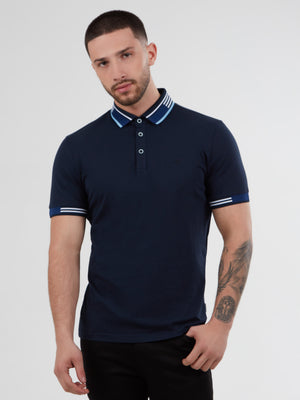 Regular Fit Oslo Navy Jersey Polo