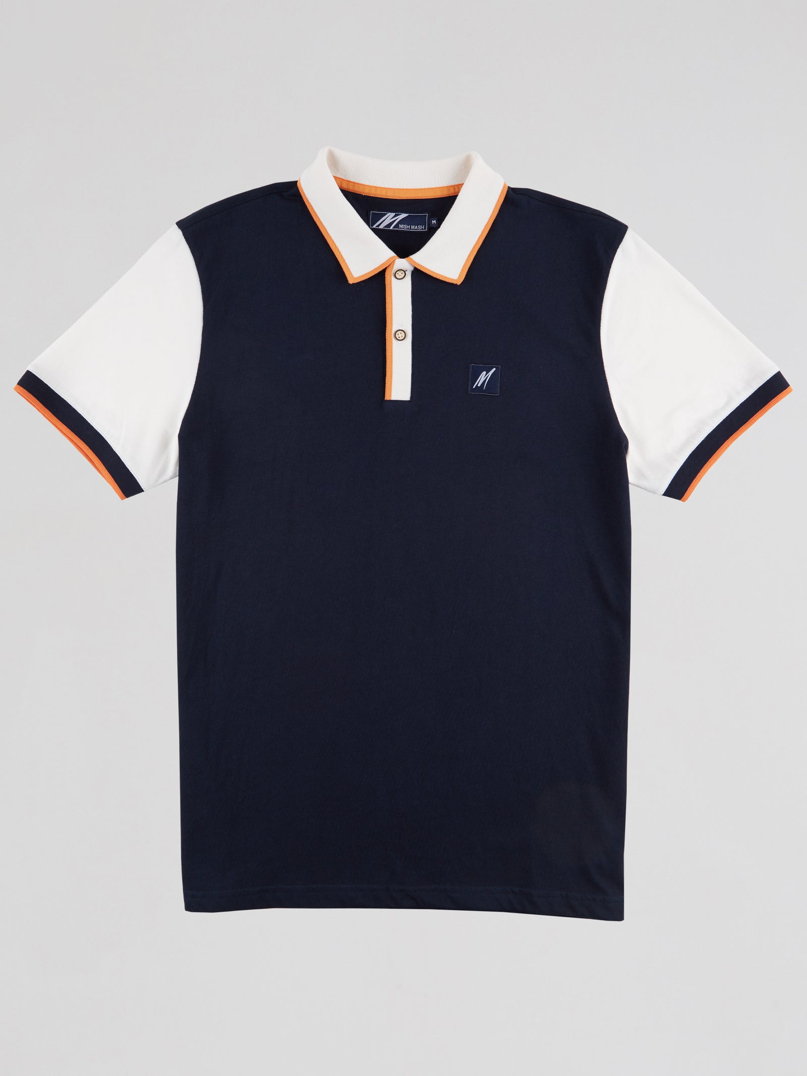 lemur-navy-colour-block-mens-pique-short-sleeve-polo-shirt-mish-mash