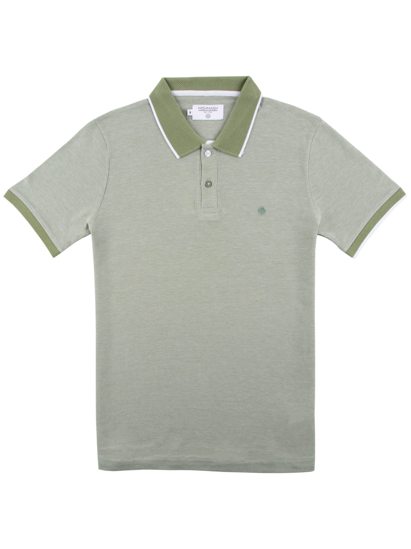 memphis-pale-green-pique-mens-classic-short-sleeve-polo-shirt-mish-mash