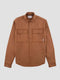 Regular Fit Offshore Cinnamon Twill Casual Long Sleeve Shirt