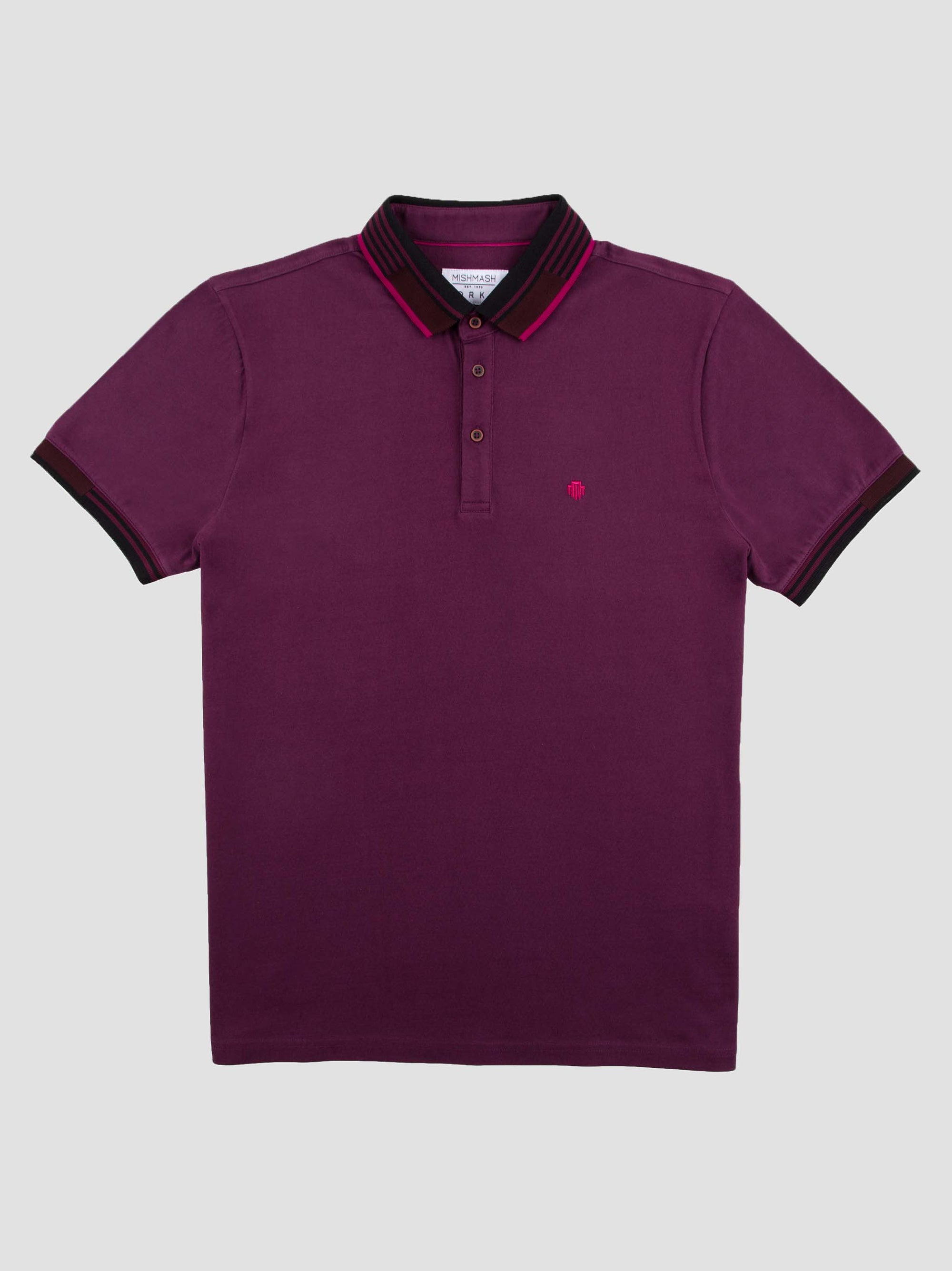 Regular Fit Oslo Wine Jersey Polo